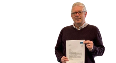 Paul gets awarded fellowship