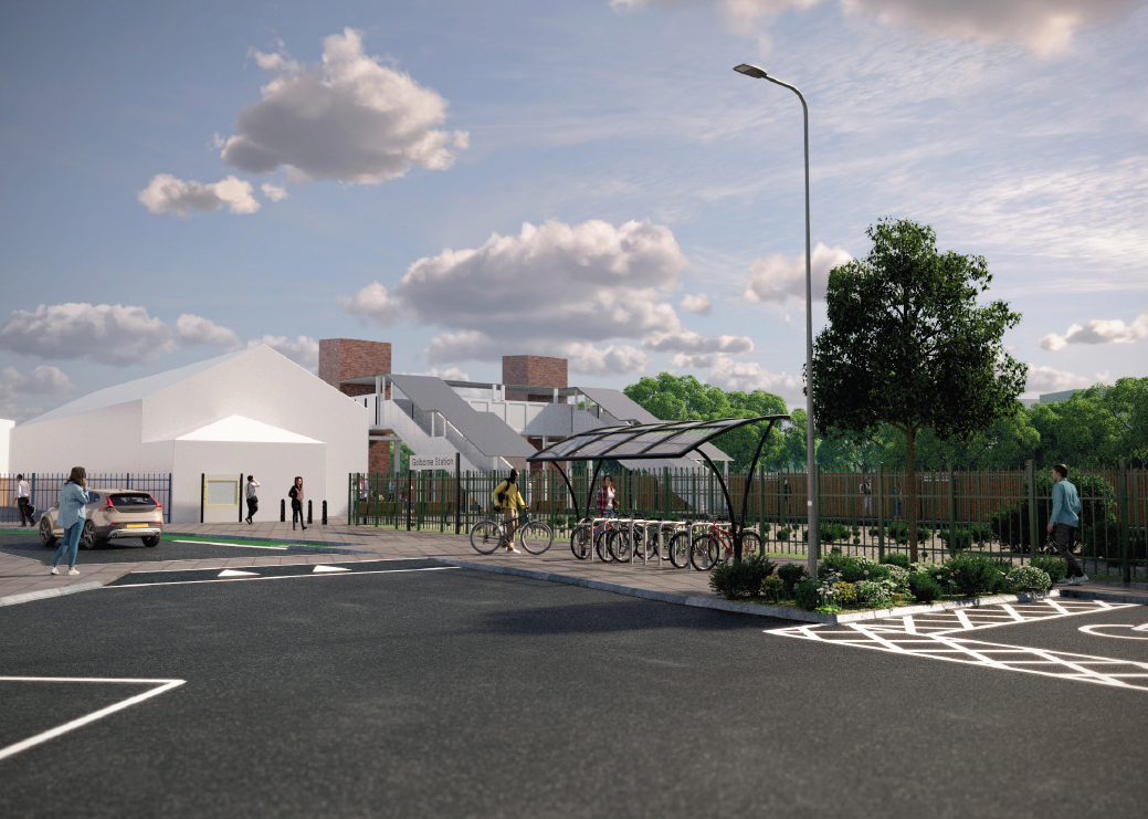 A visualisation of Golborne