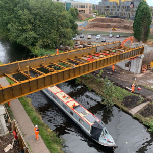 University station work progresses