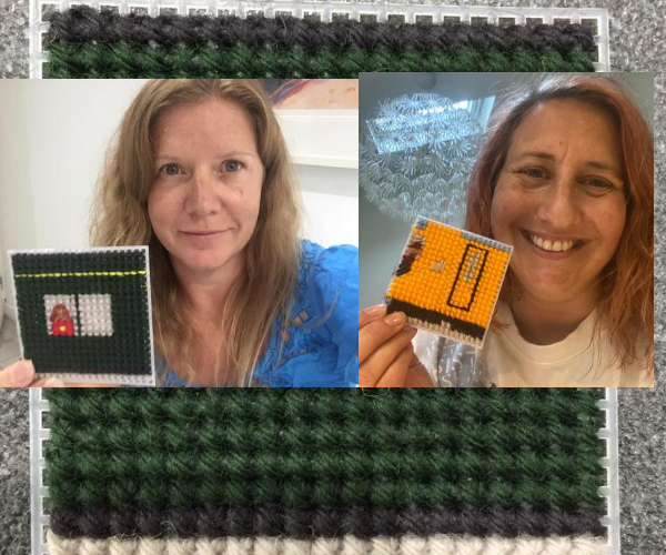 A community rail project to create two 11.5 metre train tapestries has been embraced by two employees from SLC Rail who have been involved in rail projects in Worcestershire.